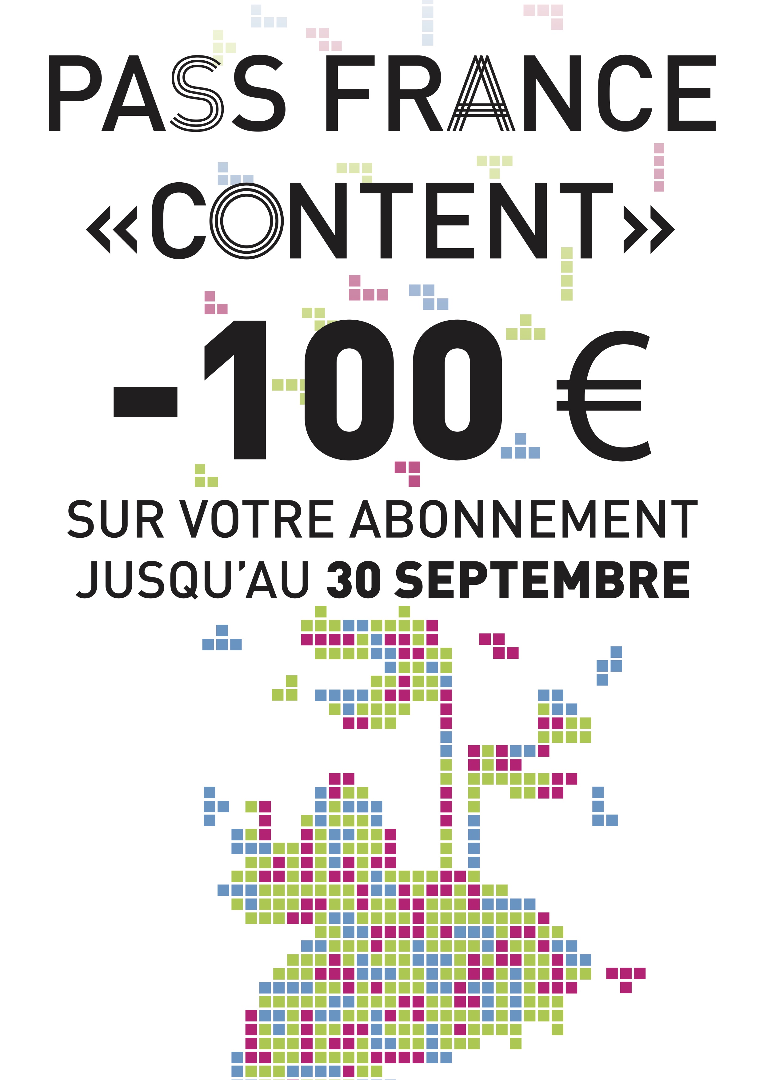 -100€ sur votre abonnement jusqu'au 30 Septembre